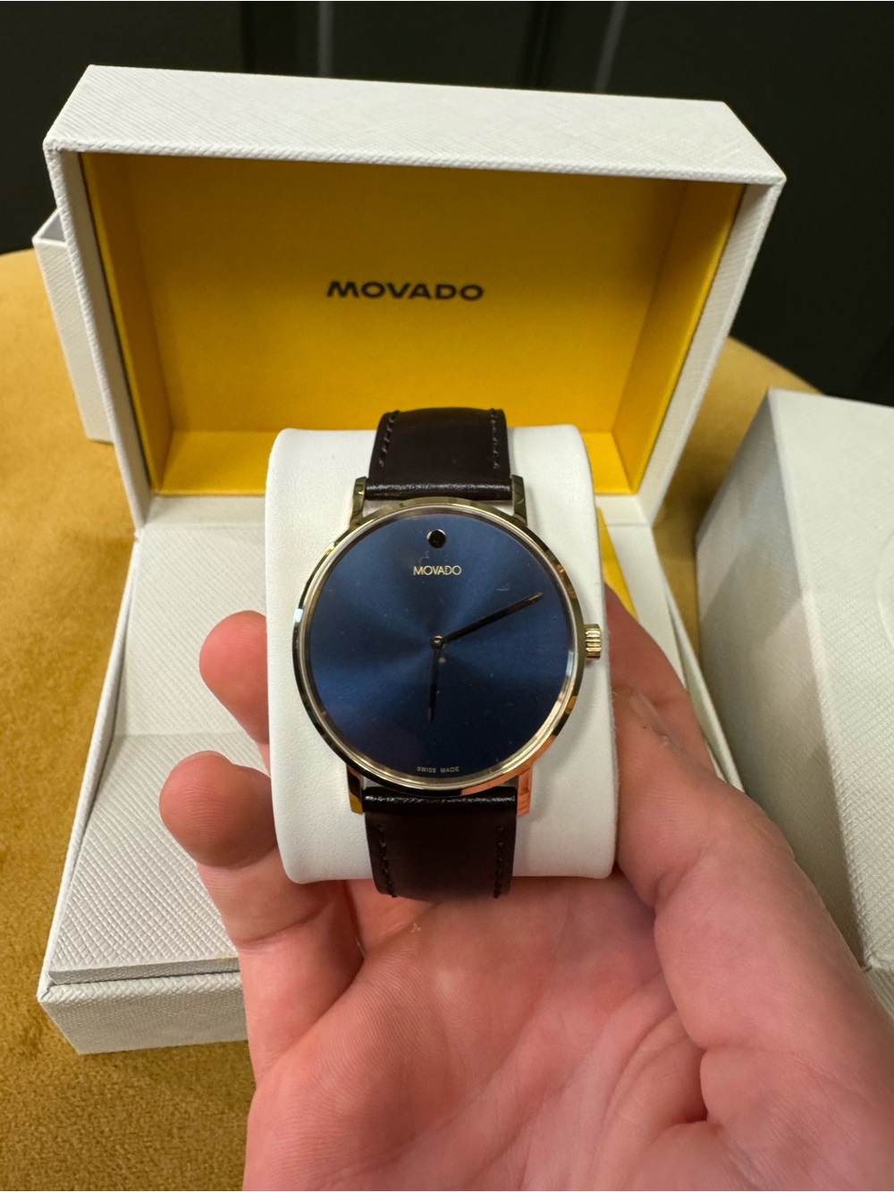 Mens Movado Signature 40mm Watch